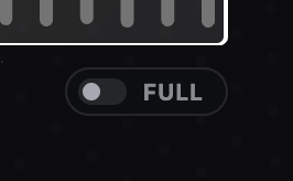 The Full toggle chip next to the waveform