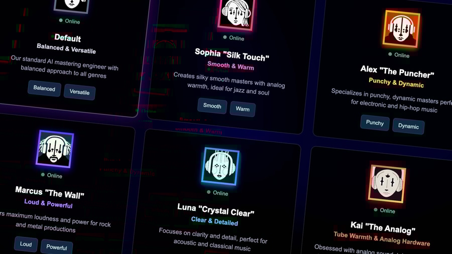 Introducing: Mastering Engine v3! Meet Your New Mastering Dream Team.